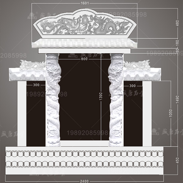 石雕墓碑定制